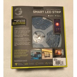 Smart Gear LED Light Strip 16.4 Feet Adhesive back WiFi Voice Control STG6682KB