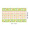 Adirasenotek 3Pcs Easter Tablecloths,Easter Bunny 87" Lx51 W Rectangular Plastic