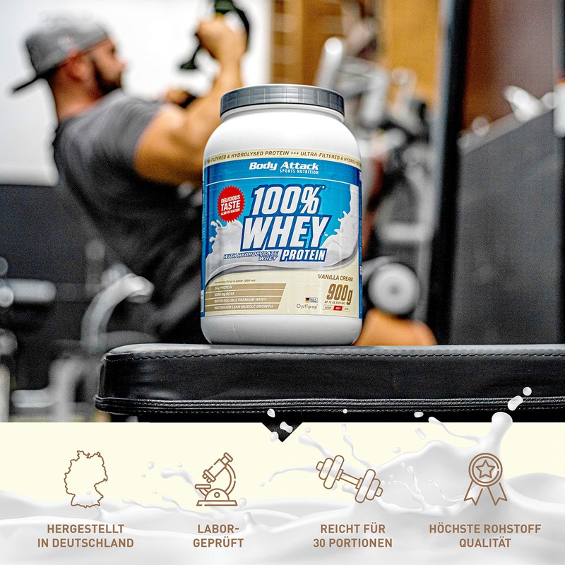 Body Attack 100% Whey Protein Hydrolysate - Ultra-Filtrated