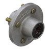 Seachoice Trailer Wheel Hub, 1 in. Axle, 4 Lug, Galvanized,