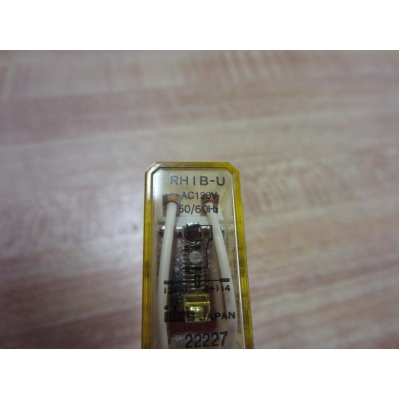 IDEC RH2B-UAC110-120V Power Relay, DPDT, 120VAC, 10A, Plug in