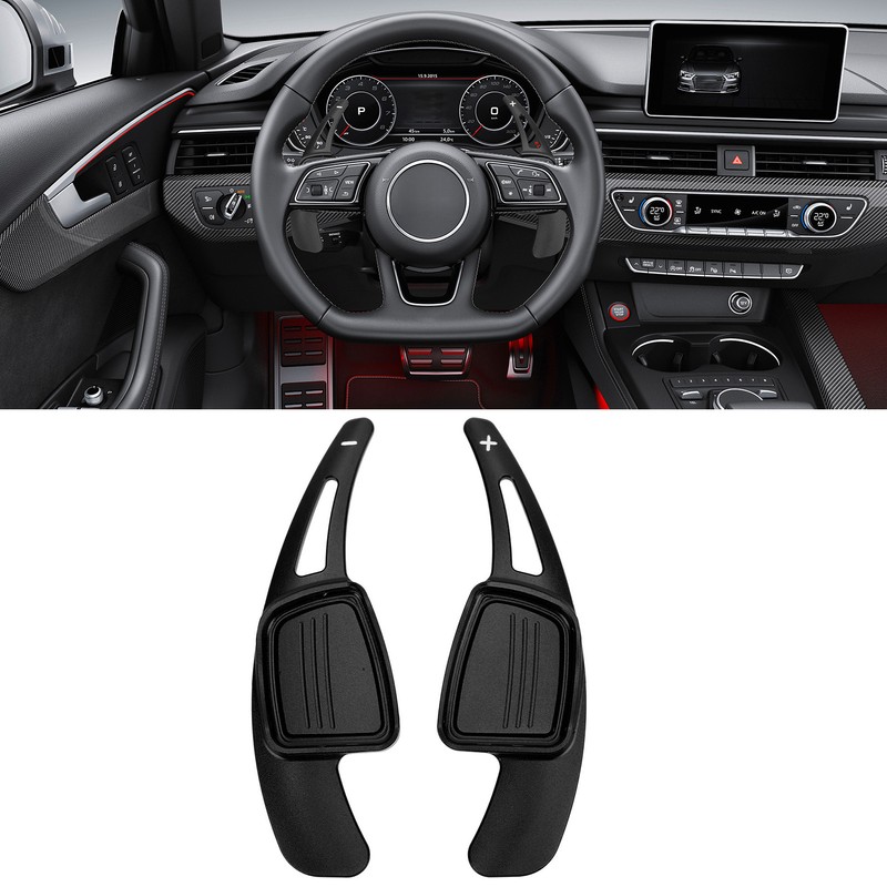 Pair Aluminum Alloy Paddle Shifter Extension for A3 8V A4