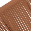 uxcell 2 Yards 8 Inch PU Faux Leather Fringe Trim