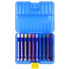 Eberhard Faber Plastic Watersoluble Wax Crayons (Box of 10)