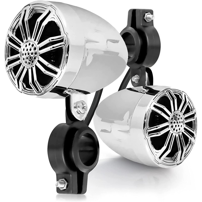 Pyle 1-DIN Bluetooth Marine CD Radio W/White Cover, 2x 2.25’'