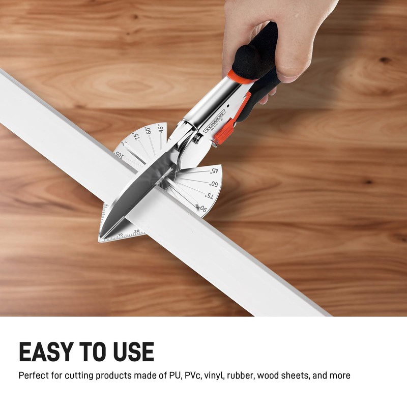 TOWOT Angle Miter Shears Cutter, Angular Trim Cutter of Molding,