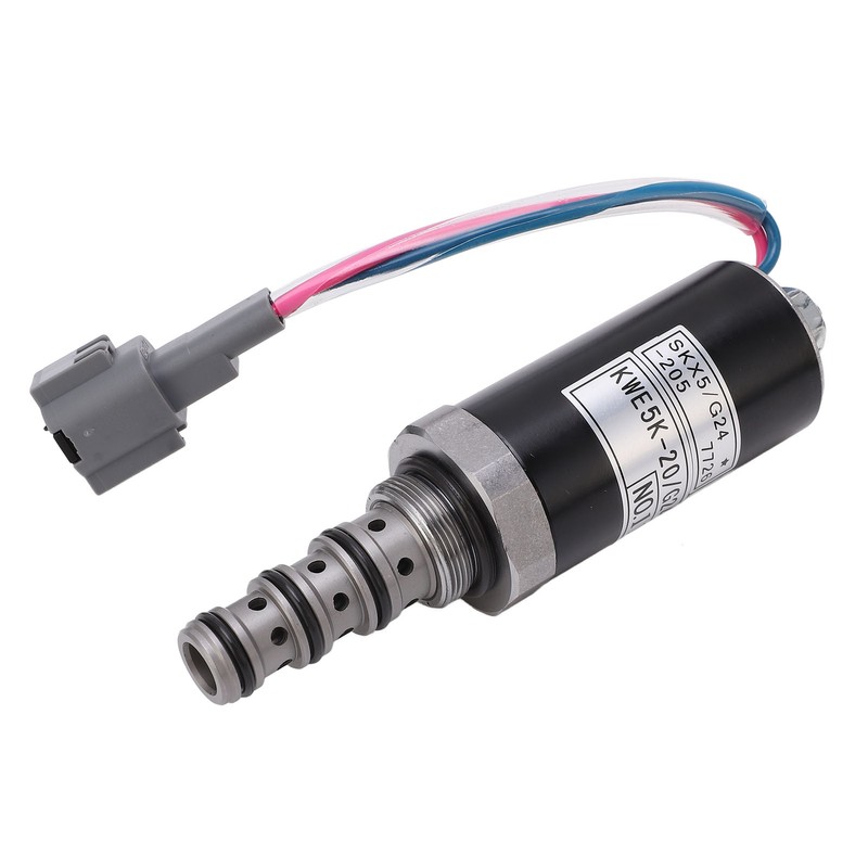 Rotary Solenoid Valve Alloy Steel Corrosion Resistance 669‑43000201 for KATO
