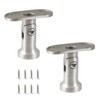 MY MIRONEY 2PCS Stainless Steel Handrail Bracket Heavy Duty Upright