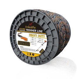 A ANLEOLIFE 5-Pound ZT3 Pro Heavy Duty Diamond .155-Inch-by-738-ft Twisted Trimmer Line Spool,3-Component Tri-Extrusion 4.0-mm-by-225-meter Weed Eater String