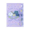 Sunstar Stationery S2173123 Stationery Goods, Clear File, 5 Pockets, Relax