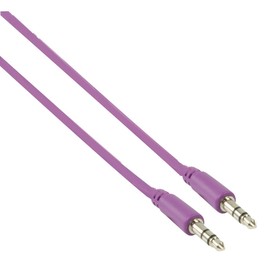 Valueline 1.00 m 3.5mm Stereo Audio Cable - Purple