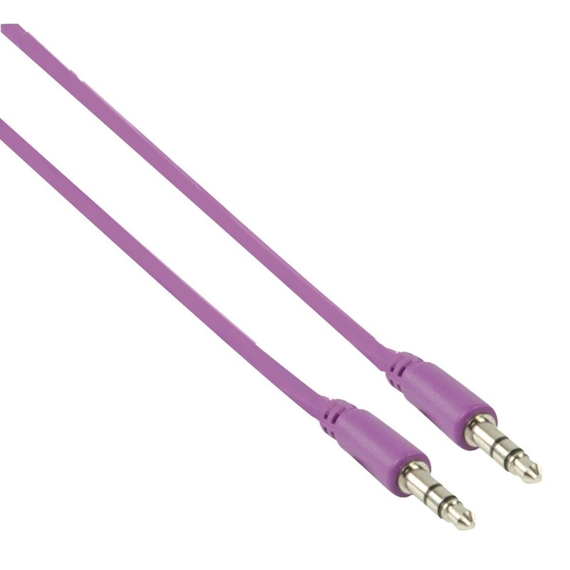 Valueline 1.00 m 3.5mm Stereo Audio Cable - Purple