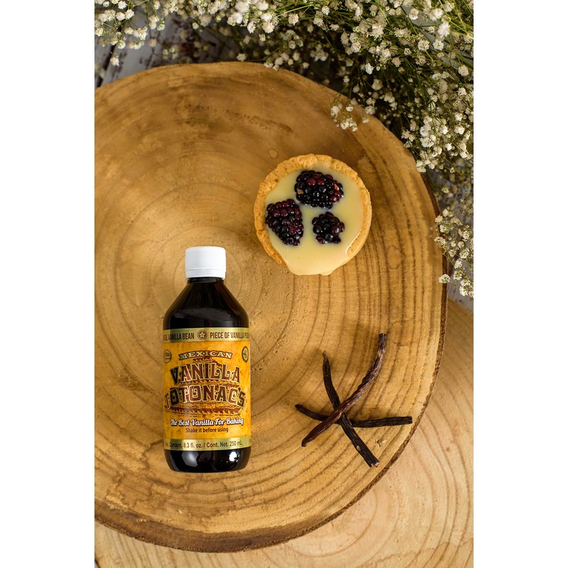 Mexican Vanilla Totonac’s - 8.3 Oz (250 mL) Bottle -
