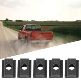 for Tacoma t nut Slot-for Tacoma t nut Slot-Acouto 5PCS Iron T-Slot Nuts Ideal T Slot Nut Bed Rail Cleat T Slot Nuts Bed Deck Rail Accessories Fit for Tacoma Truck Bed Deck Rails