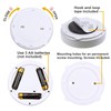 HONWELL Wireless Spotlight Battery Operated LED Puck Lights, Touch Closet