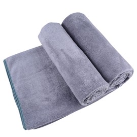 Microfiber Bath Towels, 2 Pack (30 x 60 Inch), Large Super Absorbent, Quick Fast Dry, Soft Eco-Friendly Towels for Body, Bathroom, Travel