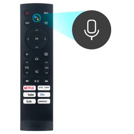 ERF3A90 Replacement Voice Remote Control Commander fit for Hisense Smart TV 75A66FUA 65A53FUA 50A53FUA 43A53FUA 65A66FUA 55U7G 75U7G 65U7G 65U6K 55A76K 55U6K 75U6K 75A76K