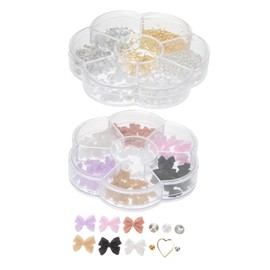 Baluue Nail Art Charms Rhinestone Nail Beads Gems for Creative Manicure Design for Parties Gatherings Work and Special Occasions