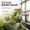1/2 Inch Brass Faucet Valve for Garden Irrigation – Metal