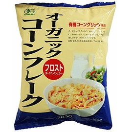 Muso Organic Cornflakes, Frost, 5.3 oz (150 g) x 4 Bags