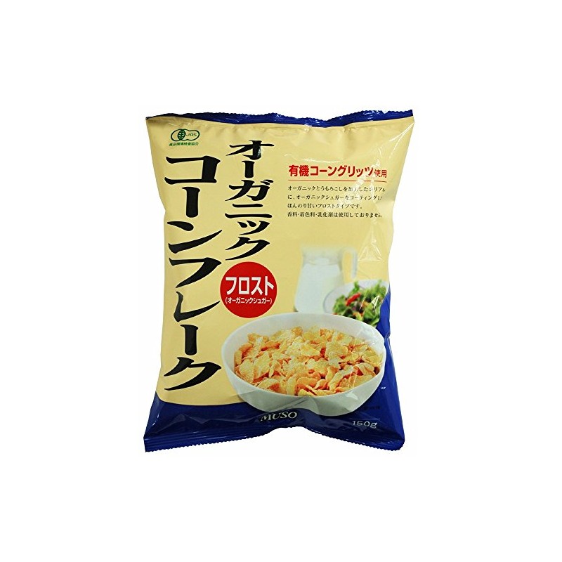 Muso Organic Cornflakes, Frost, 5.3 oz (150 g) x 4