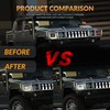 LED Front Turn Signal Corner Side Marker Lights for Hummer