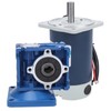 Worm Gear Motor DC Stainless Steel 90W 2100 R Min
