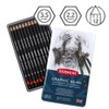Derwent Graphic Medium Graphite Drawing Pencils, Set of 12, Professional