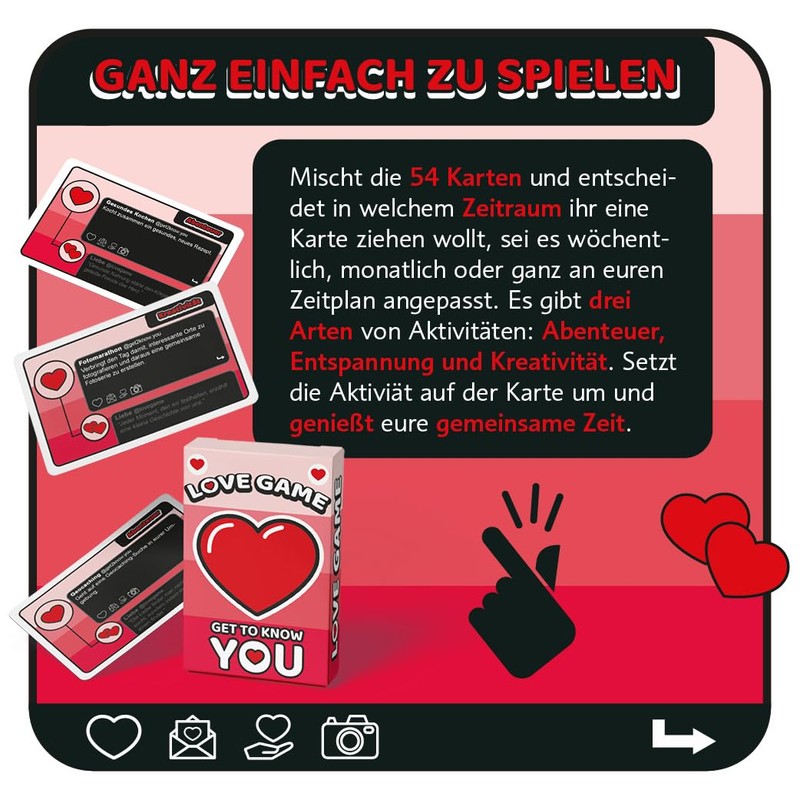 Get to know you - The Deeptalk Card Game! Love