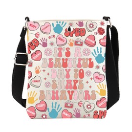 ENSIANTH Special Ed Teacher Crossbody Bag Sped Teacher Appreciation Gifts Special Education Gifts Behavior Specialist Gifts, 25328 Sped Crossbody, M