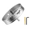 Mollom (5-7/8''|149mm) Heavy Duty Carbide Hole Saw with 2 Pilot
