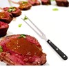 Kerafactum Meat Fork, Stainless Steel Carving Fork, Flat with Tines,