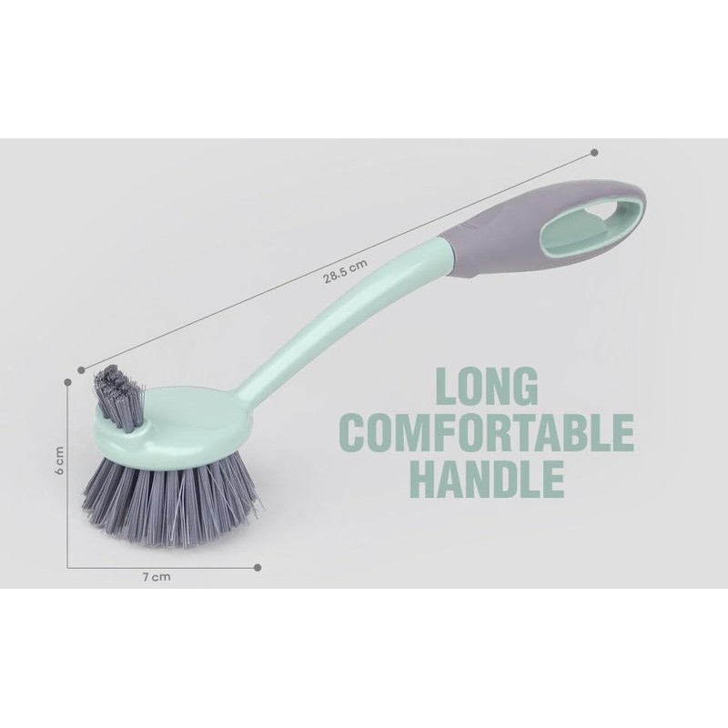 Topest Dish Brush with Non-Slip Comfortable Handle | Dish Scrubbing