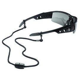 Ergodyne Skullerz 3251 Rope Slip Fit EyeWear Lanyard, Black