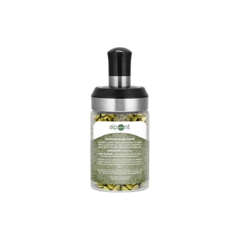 ALPONT GOURMET Cardamomo en Vaina Entera, Especia Aromática para Infusiones,