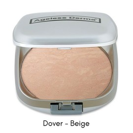 Ageless Derma Mineral Baked Foundation- A Vegan and Gluten Free Powder Makeup Foundation (Dover Beige)