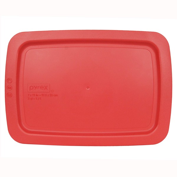 Pyrex C-232 2qt Red Lid Old # 1109671
