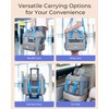 Expandable Cat Dog Carrier: NOBLE DUCK Soft-Sided Pet Carrier Airline