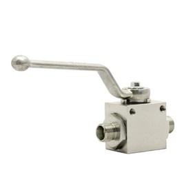 ValCon® 2-Way Ball Valve with Male Thread (Lightweight Design), Connection 10 L (M16 x 1.5)