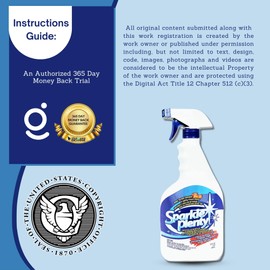 Sparkle Plenty Chandelier Cleaner Drip Dry Spray No Wipe - Sparkle Glass Cleaner for Chandelier Crystals Spray Away - Crystal Chandelier Cleaner Spray No Wipe -Crystal Cleaner for Chandelier(1 Gallon)