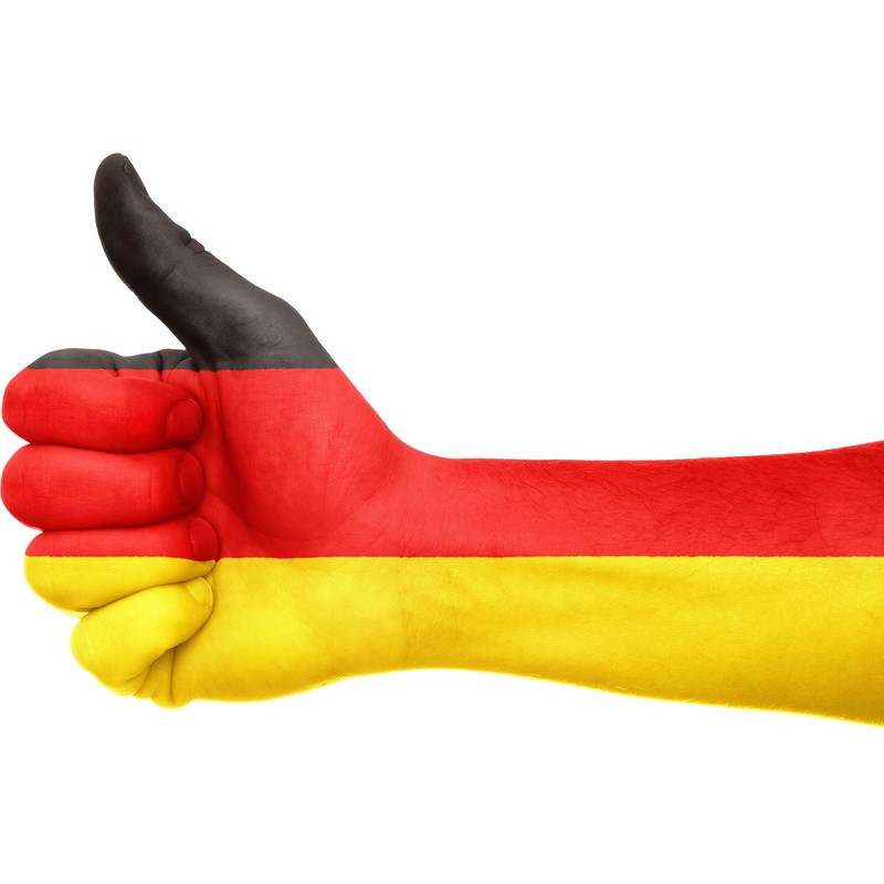 KliKil Germany Flag - Pack of 2 German Flags Made