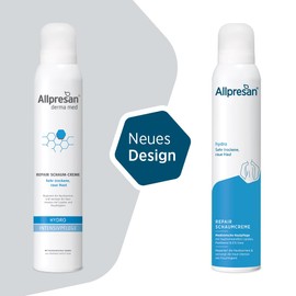 Allpresan Derma med Repair Foam Cream Hydro Intensive Care for Very Dry, Rough Skin, 2 x 200 ml