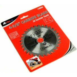 TOOLMAN Carbide Circular Saw Blade Cutting 4-3/8"x30T& 4-1/2"x40T, 60T Tooth WOOD METAL - 4-3/8''x30T