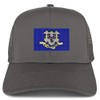 Armycrew XXL Oversize New Connecticut State Flag Patch Mesh Back