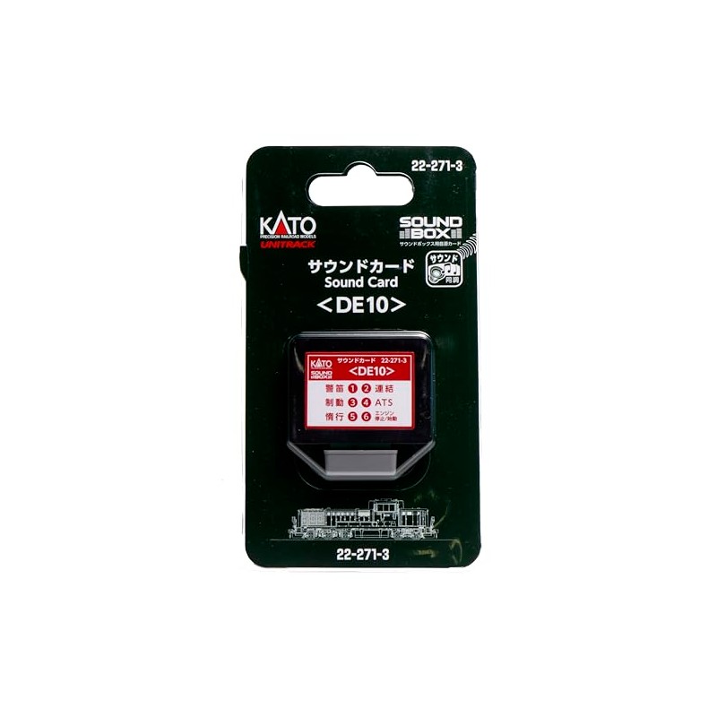 KATO Sound Card DE10 22-271-3 Railway Model Supplies