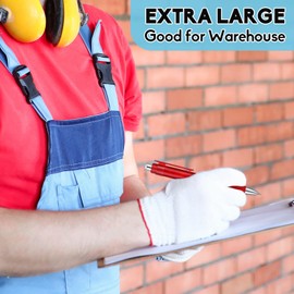 Crtiin 6 Pcs Big Pens Easy Grip Jumbo Pen Bulk with Refills Extra Large Ballpoint Pens Black Ink Fat Pens Giant Pen Oversize Retractable Pens for Warehouse School Office Writing Supplies(6 Pcs)