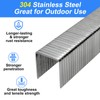 SimCos 20 Gauge 304 Stainless Steel T/50 Staples - 3/8"