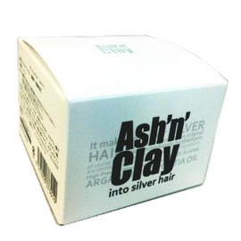 Ash Clay Silver 100gAC silver hair wax S hair dressing, hair coloring [beauty monopoly]