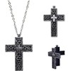 KUAUTD Squids Necklace Game, Cross Necklace for Men, Cross Necklace
