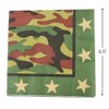 Oriental Trading Camouflage Luncheon Napkin 16-Pieces